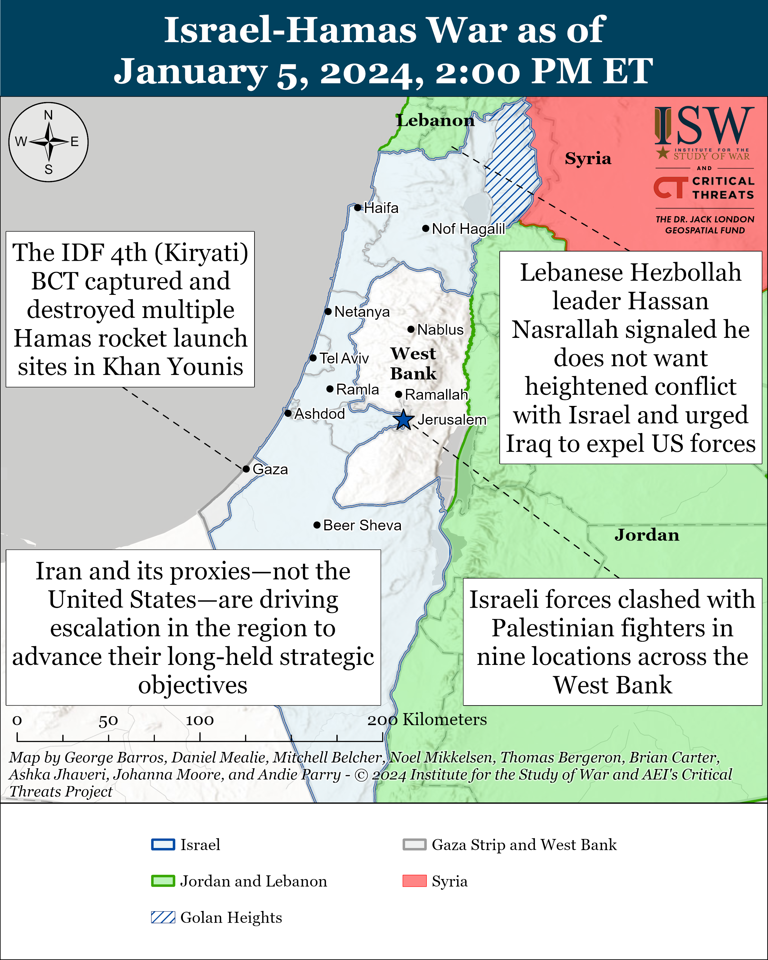 ISW Blog: Iran Update, January 5, 2024